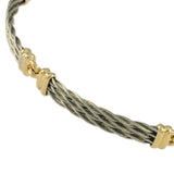 3 Strand 5 Link New Twist Cable Bracelet - Lone Palm Jewelry