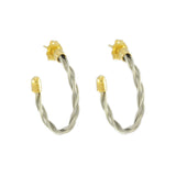 New Twist Hoop Earrings - Lone Palm Jewelry