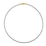47021 - 1.5mm Stainless Steel New Twist Cable Necklace