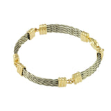 4 Link 4 Cable New Twist Bracelet - Lone Palm Jewelry