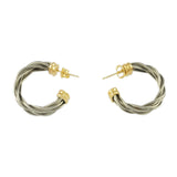 Double New Twist Hoop Earrings - Lone Palm Jewelry
