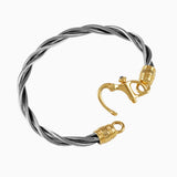 47102 - Mariner's Snap Shackle Sapphire New Twist Bracelet